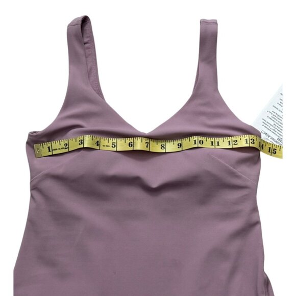 Lululemon Align Dress Size 6 With Built-In Bra & Shorts Nulu W1EIOS RSBL NWT - Picture 12 of 16